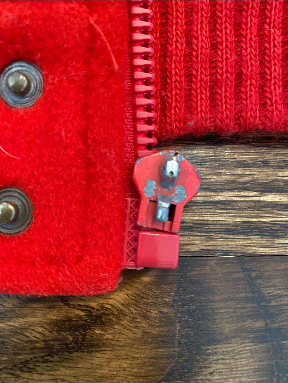 Vintage Pendleton Red Wool Western Bomber Jacket. Beautiful! - Picture 9 of 9